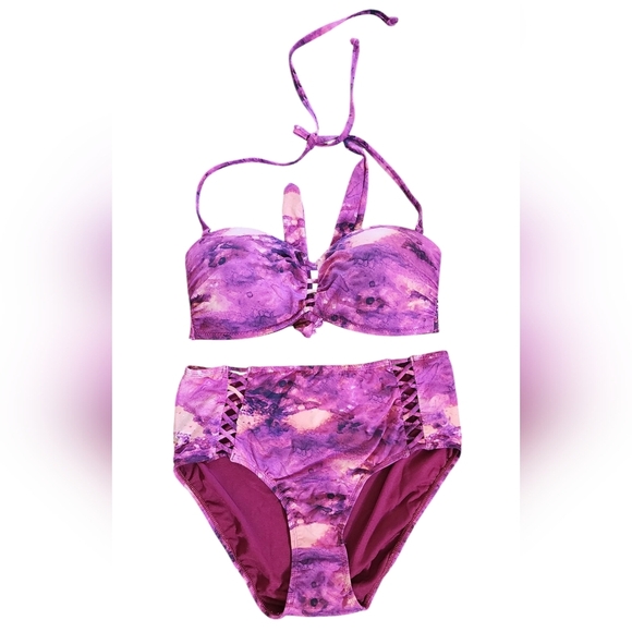 La Vie En Rose Other - Stylish Pink Bikini Set Size 10